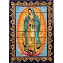 Mexican Talavera Mural Virgen 6